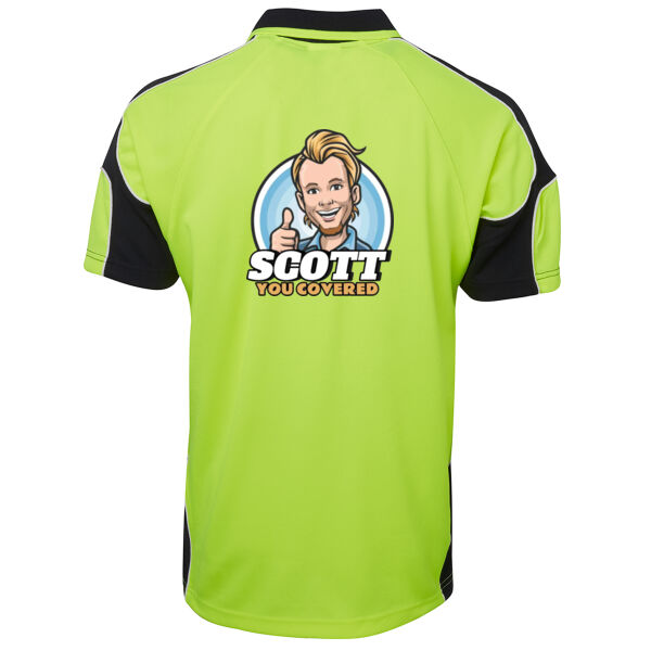 “Scott You Covered” Hi Vis Work Shirt Thumbnail